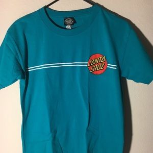 Small blue Santa Cruz shirt